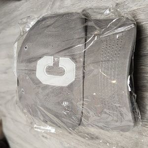 Brand new! C LETTER DAD CAP HAT GREY